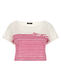 Fuchsia Cotton T-Shirt