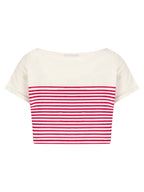 Fuchsia Cotton T-Shirt