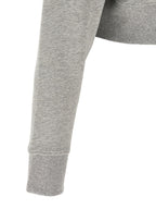 Grauer Baumwollpullover
