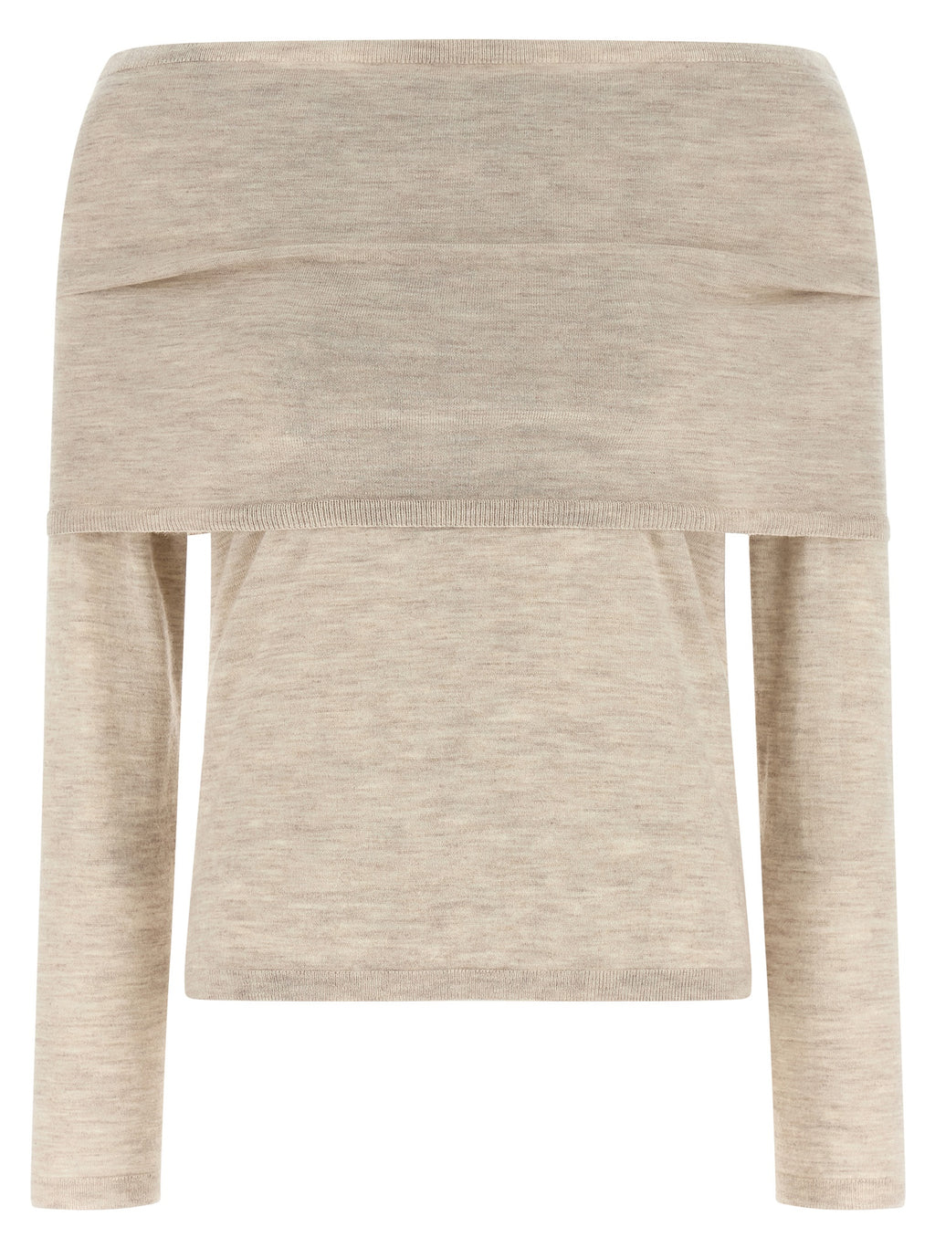 Beige Cashmere Cardigan