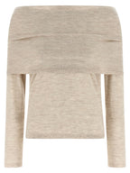 Beige Cashmere Cardigan