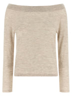 Beige Cashmere Cardigan