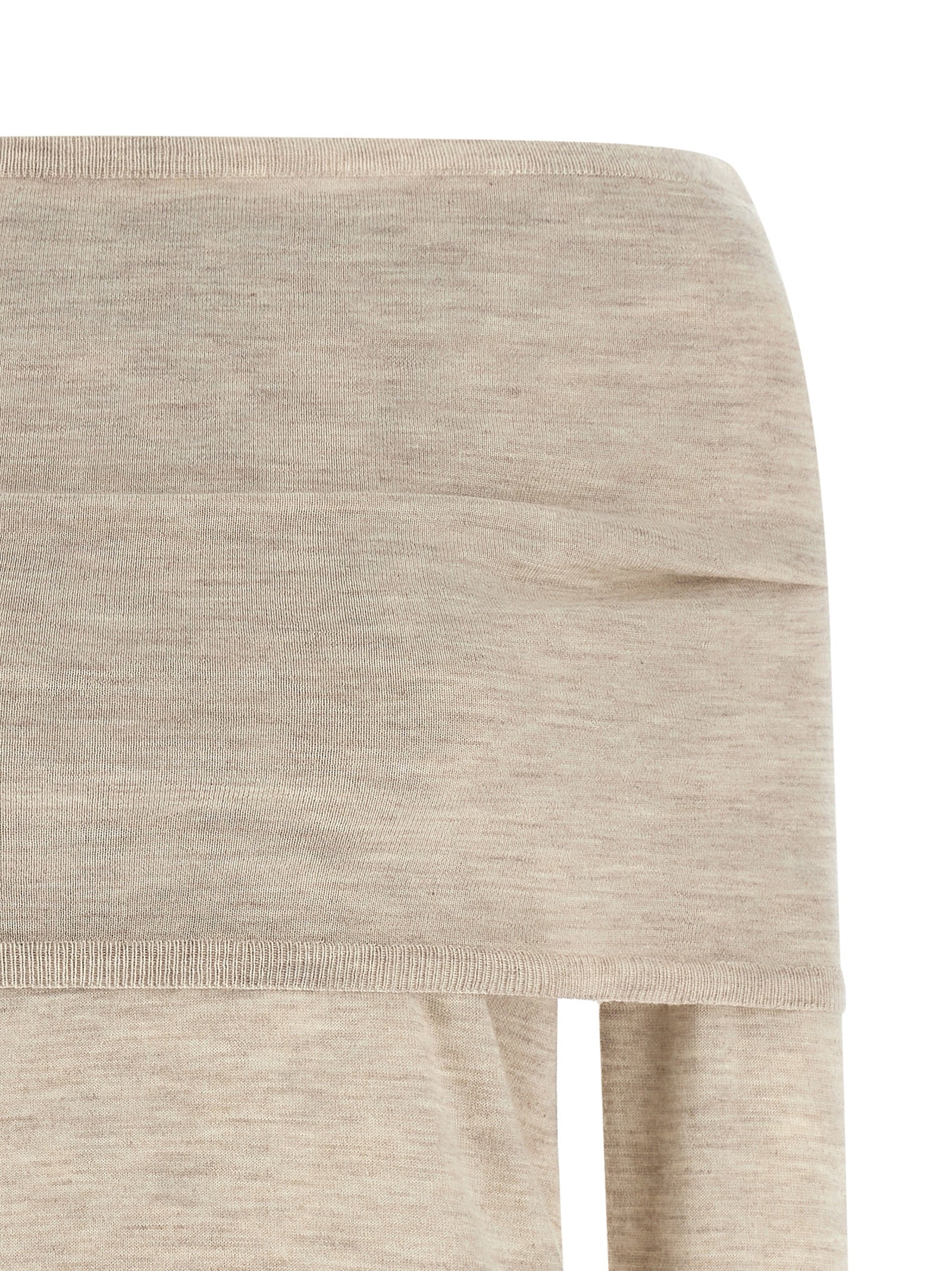 Beige Cashmere Cardigan