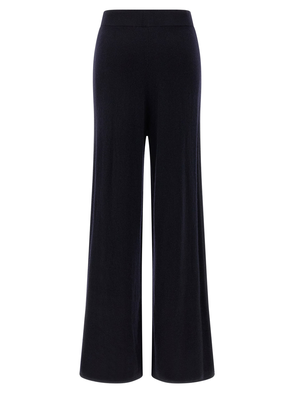 Blaue Kaschmir-Freizeithose