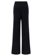 Blaue Kaschmir-Freizeithose