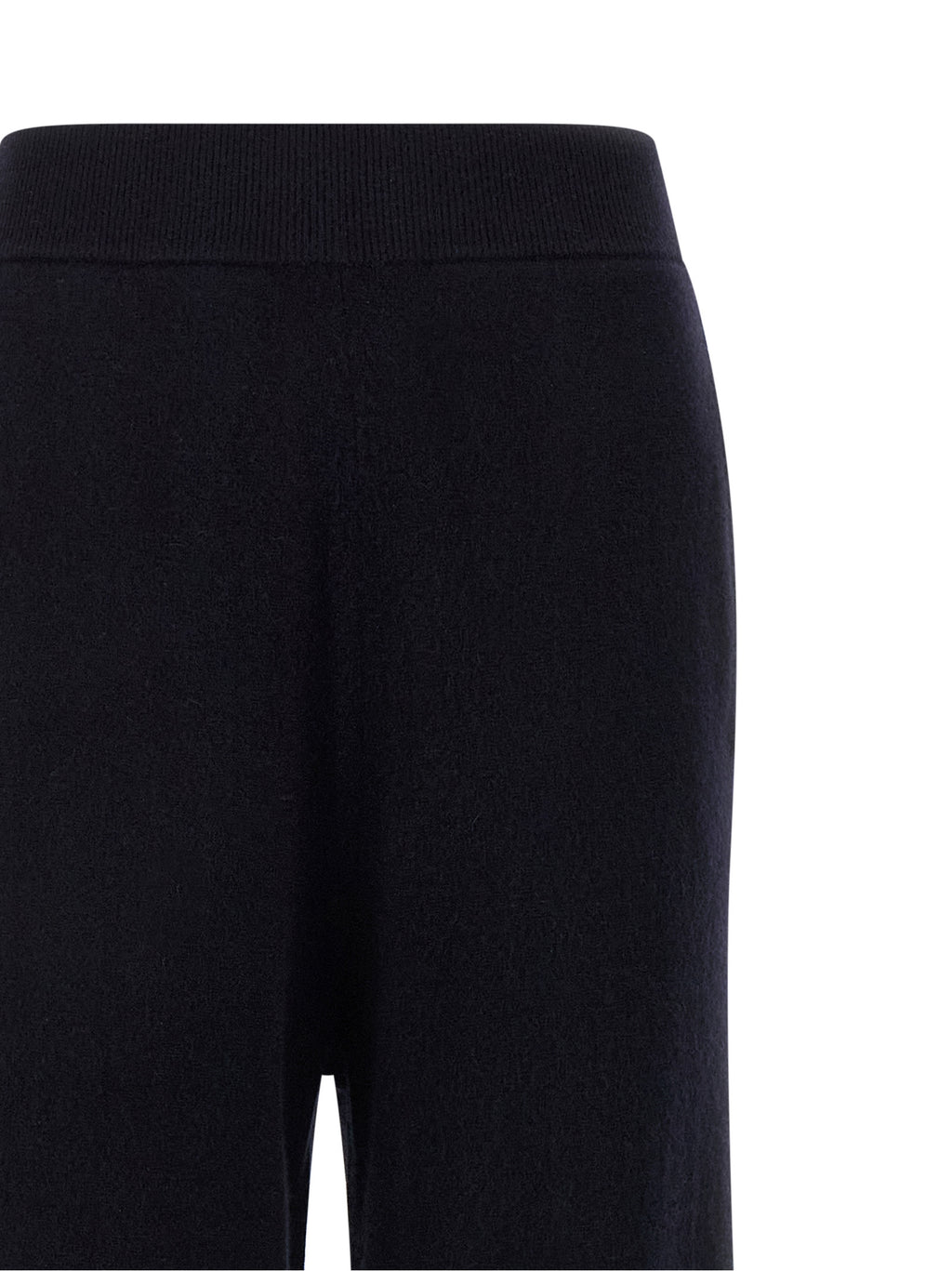 Blaue Kaschmir-Freizeithose