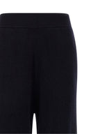 Blaue Kaschmir-Freizeithose