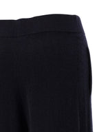 Blaue Kaschmir-Freizeithose