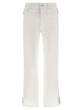 Weiße Jeans aus Baumwolle