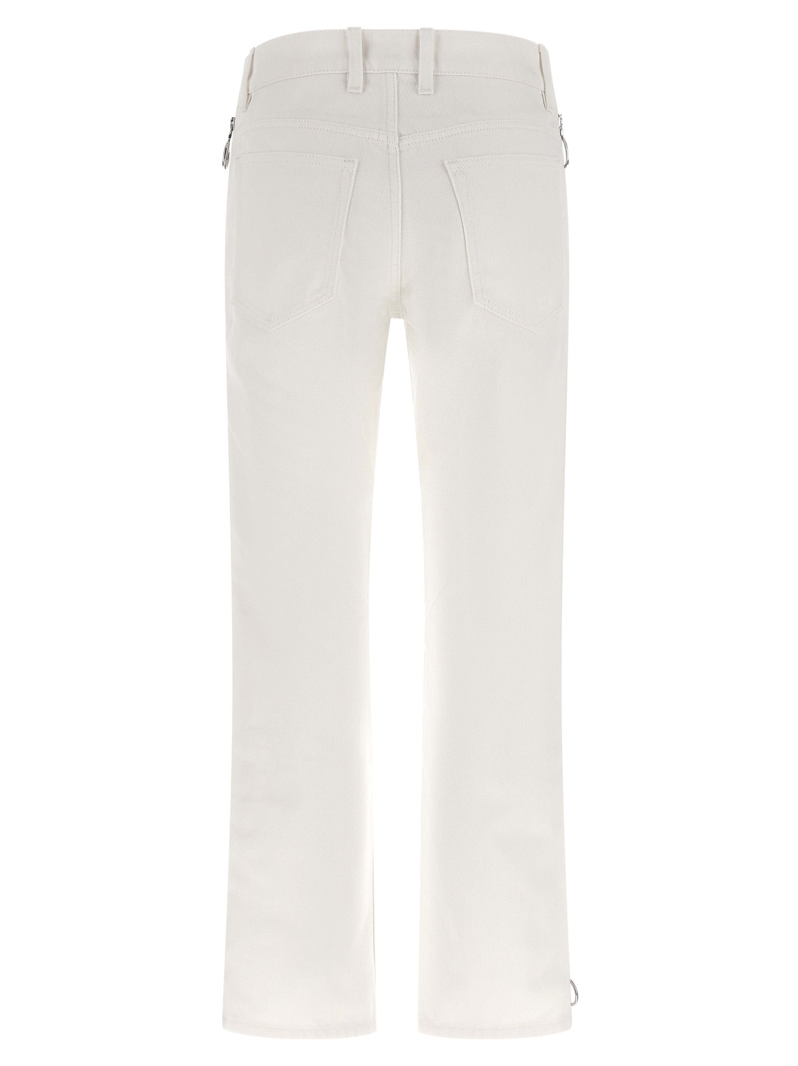 Weiße Jeans aus Baumwolle