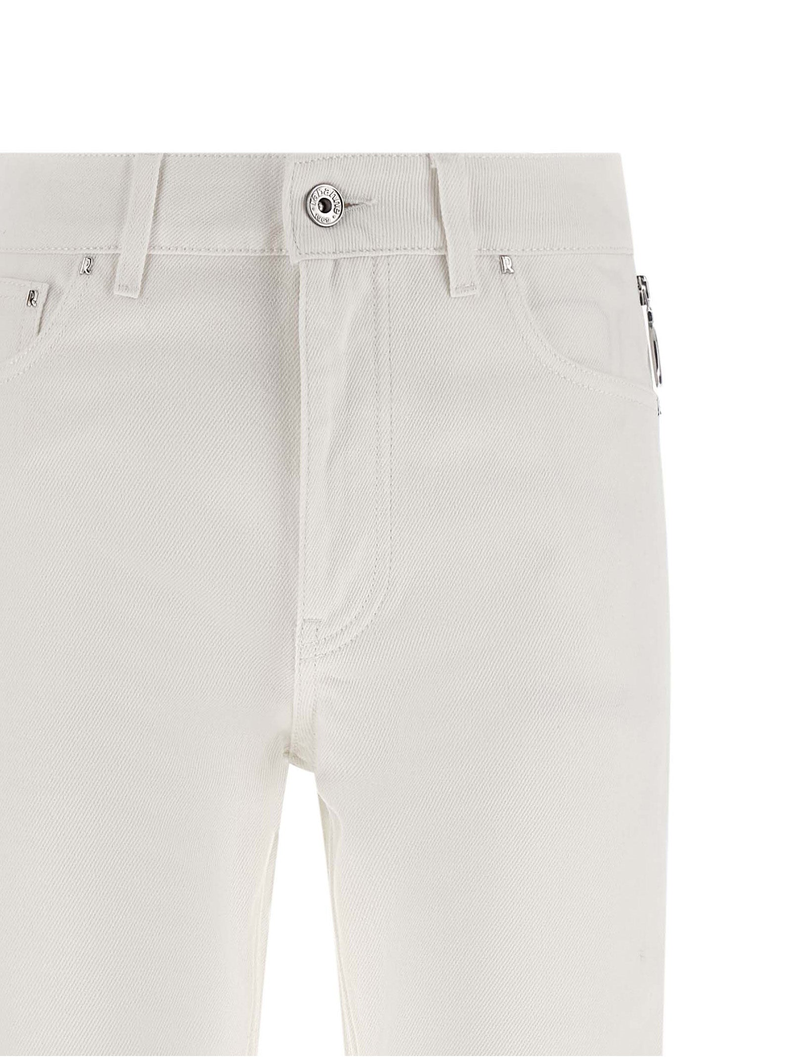 Weiße Jeans aus Baumwolle