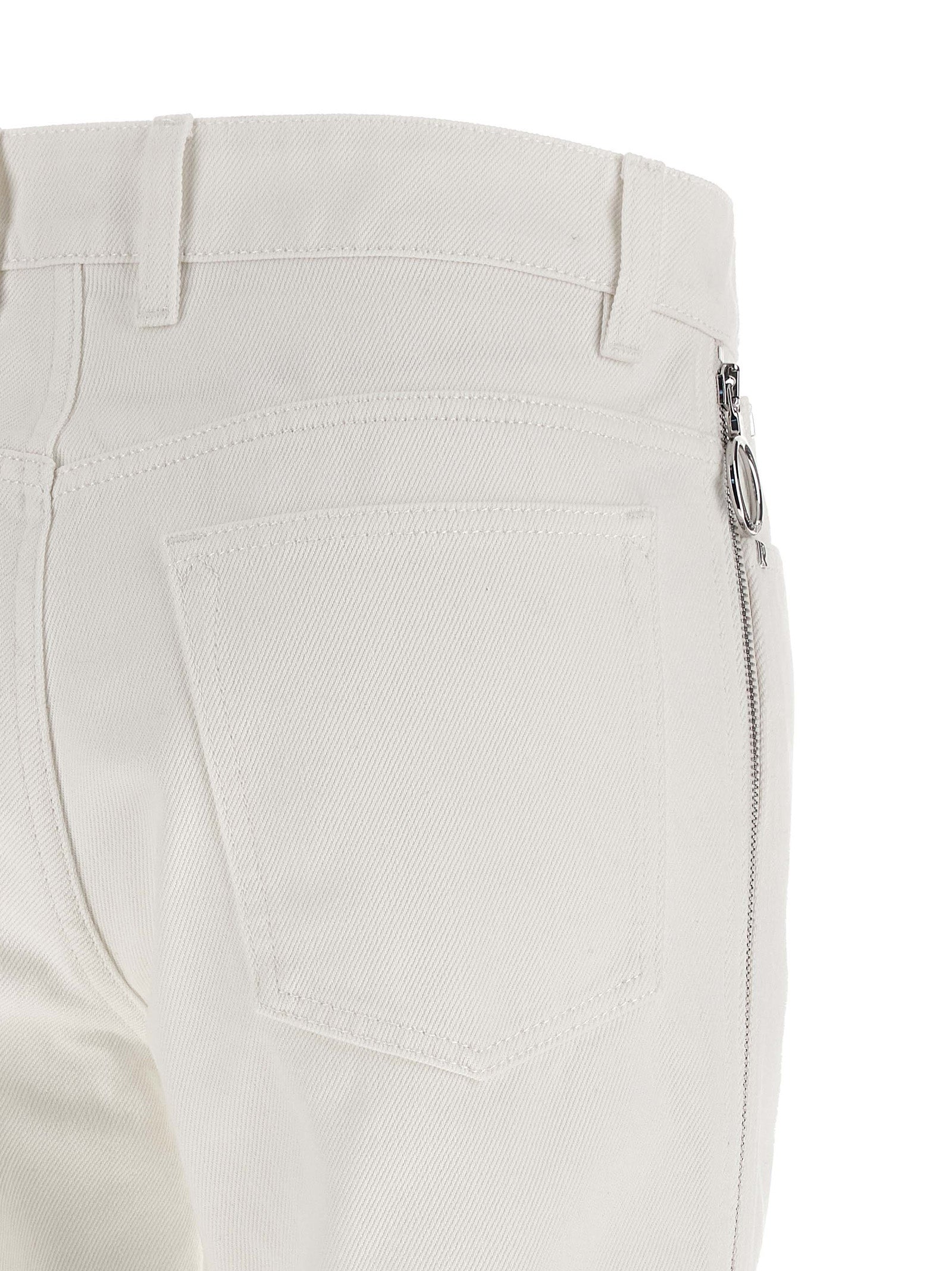 Weiße Jeans aus Baumwolle