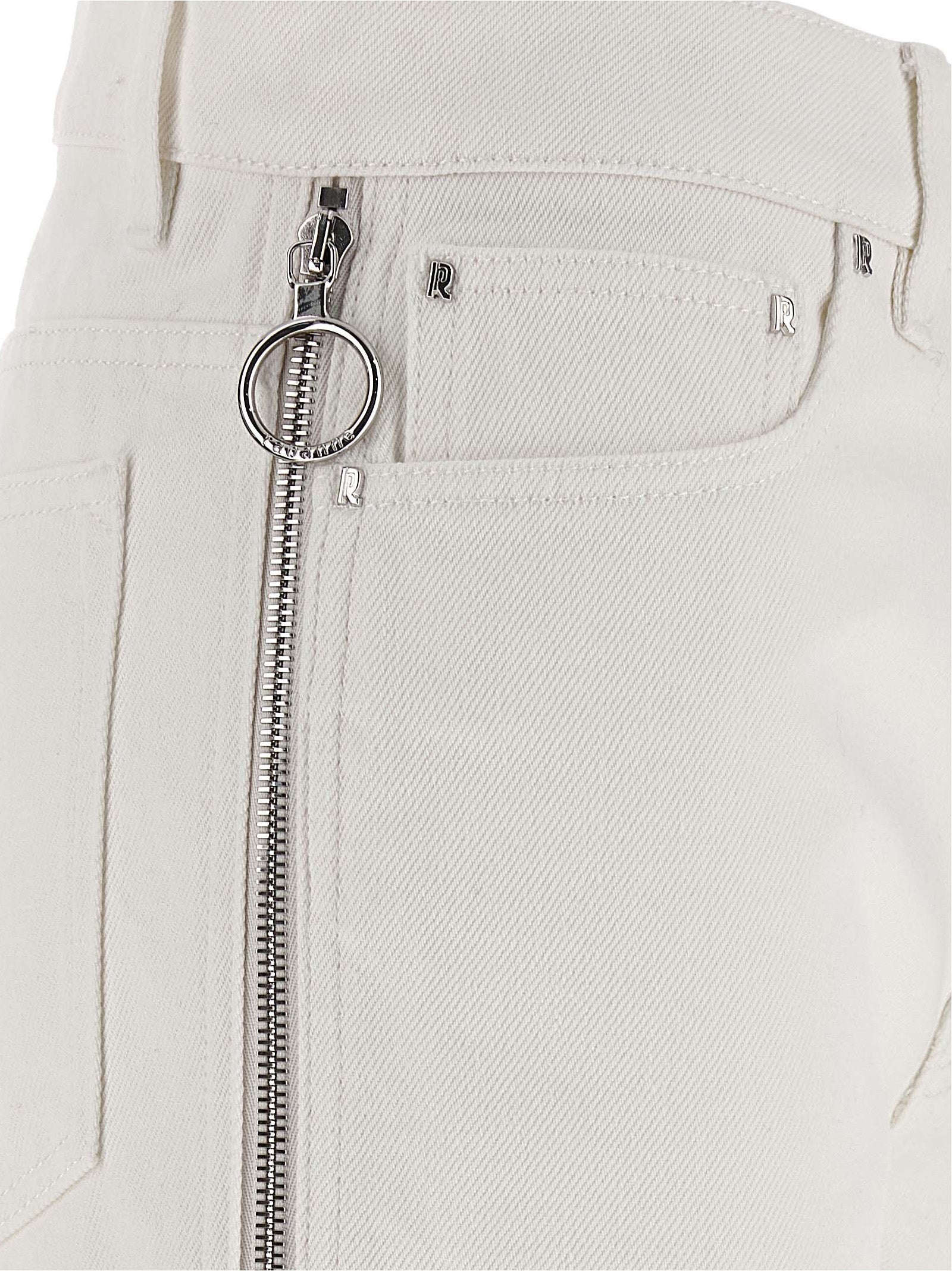 Weiße Jeans aus Baumwolle
