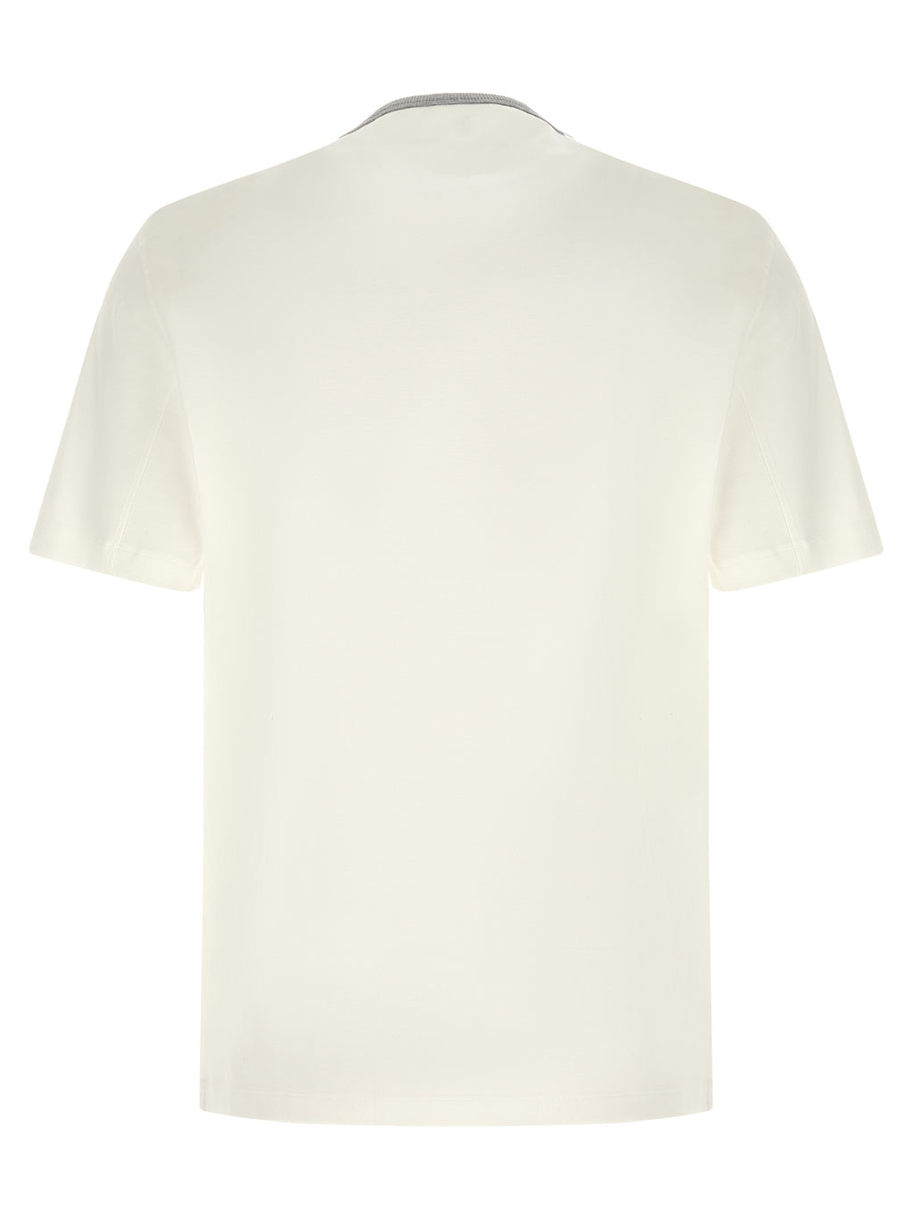 Weißes Baumwoll-T-Shirt