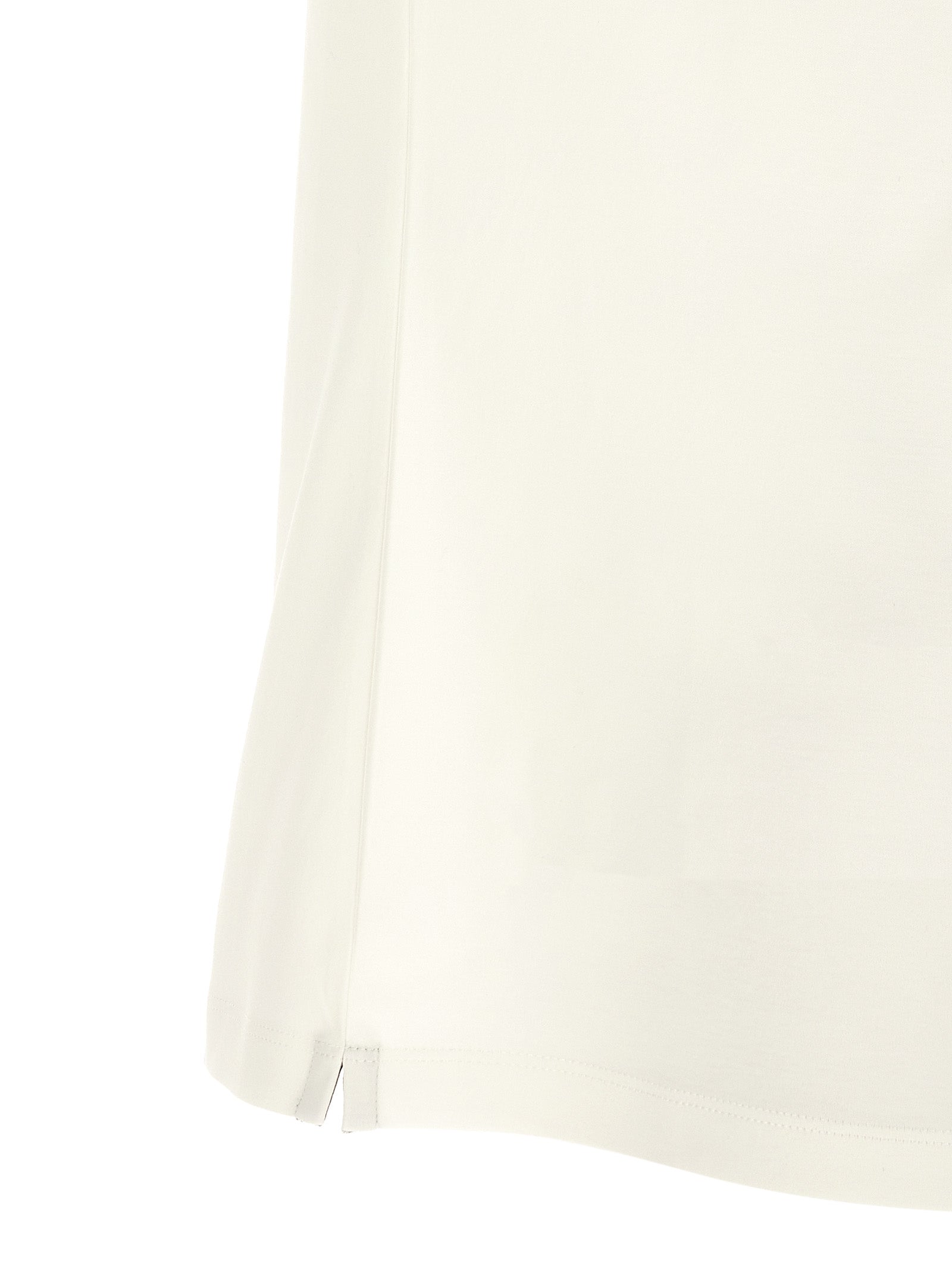 Weißes Baumwoll-T-Shirt