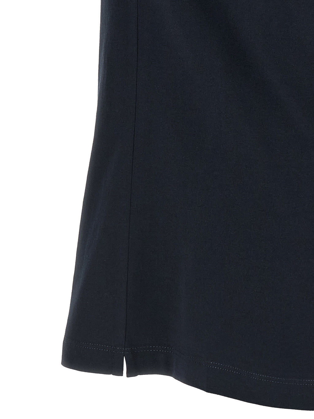 Blaues Baumwoll-T-Shirt