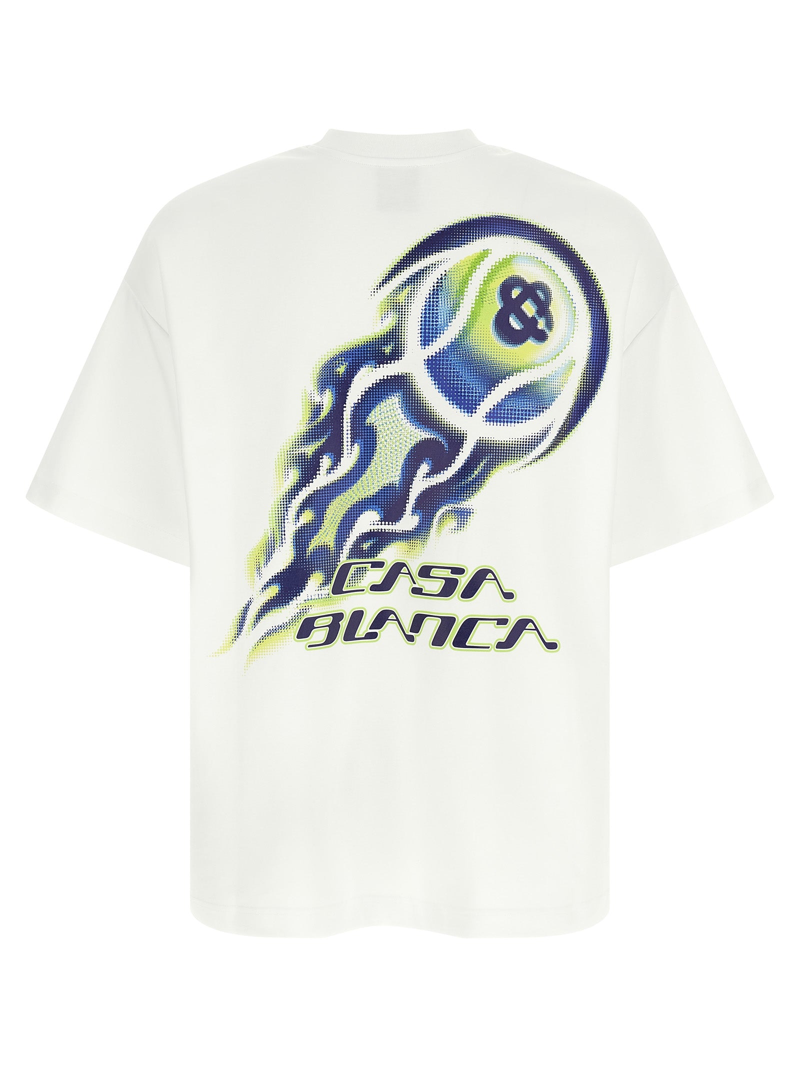 Weißes Baumwoll-T-Shirt