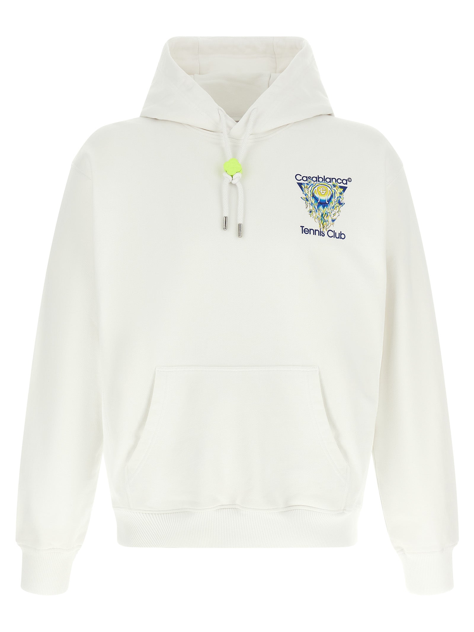 Weißer Pullover aus Bio-Baumwolle
