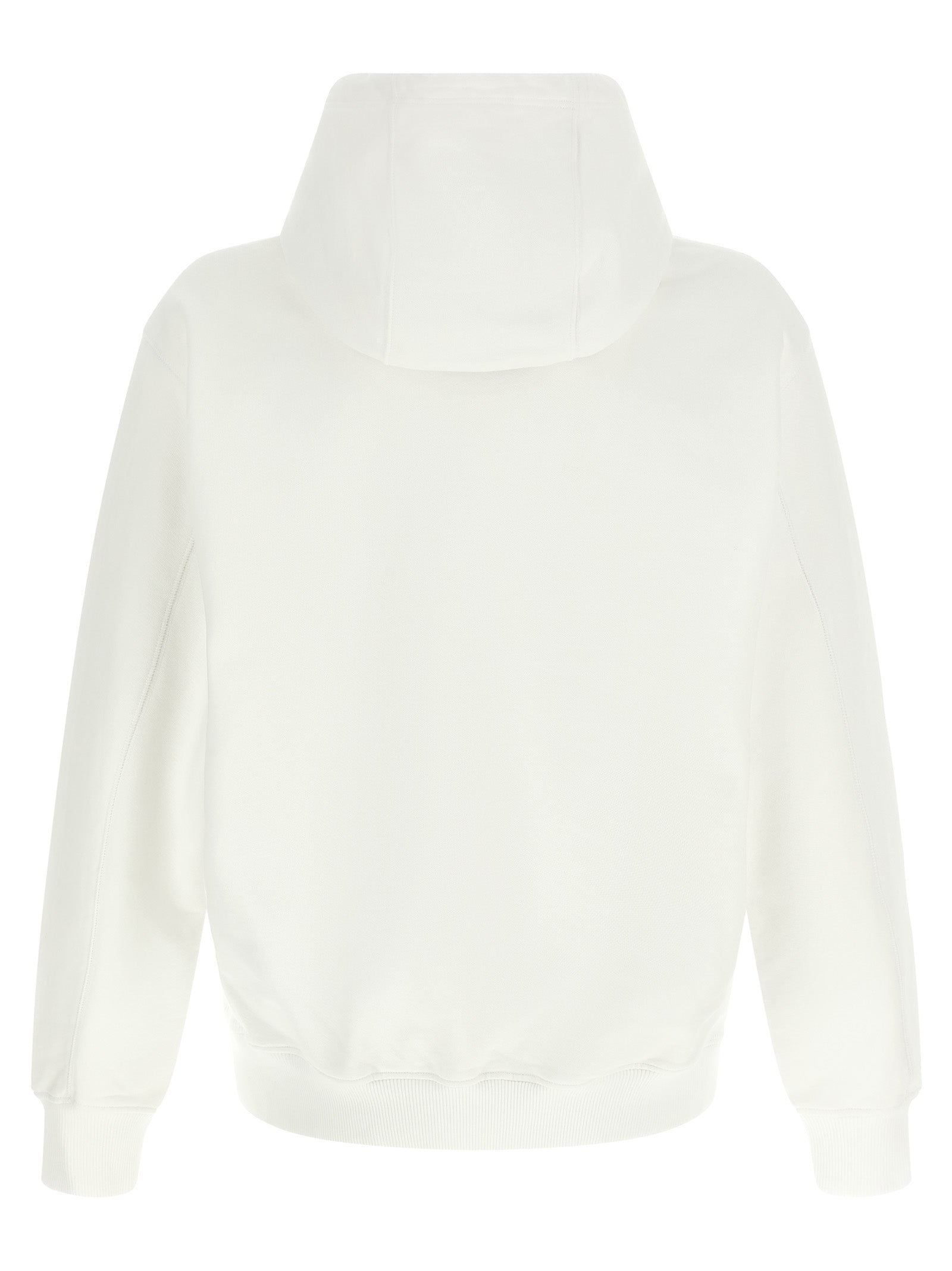 Weißer Pullover aus Bio-Baumwolle