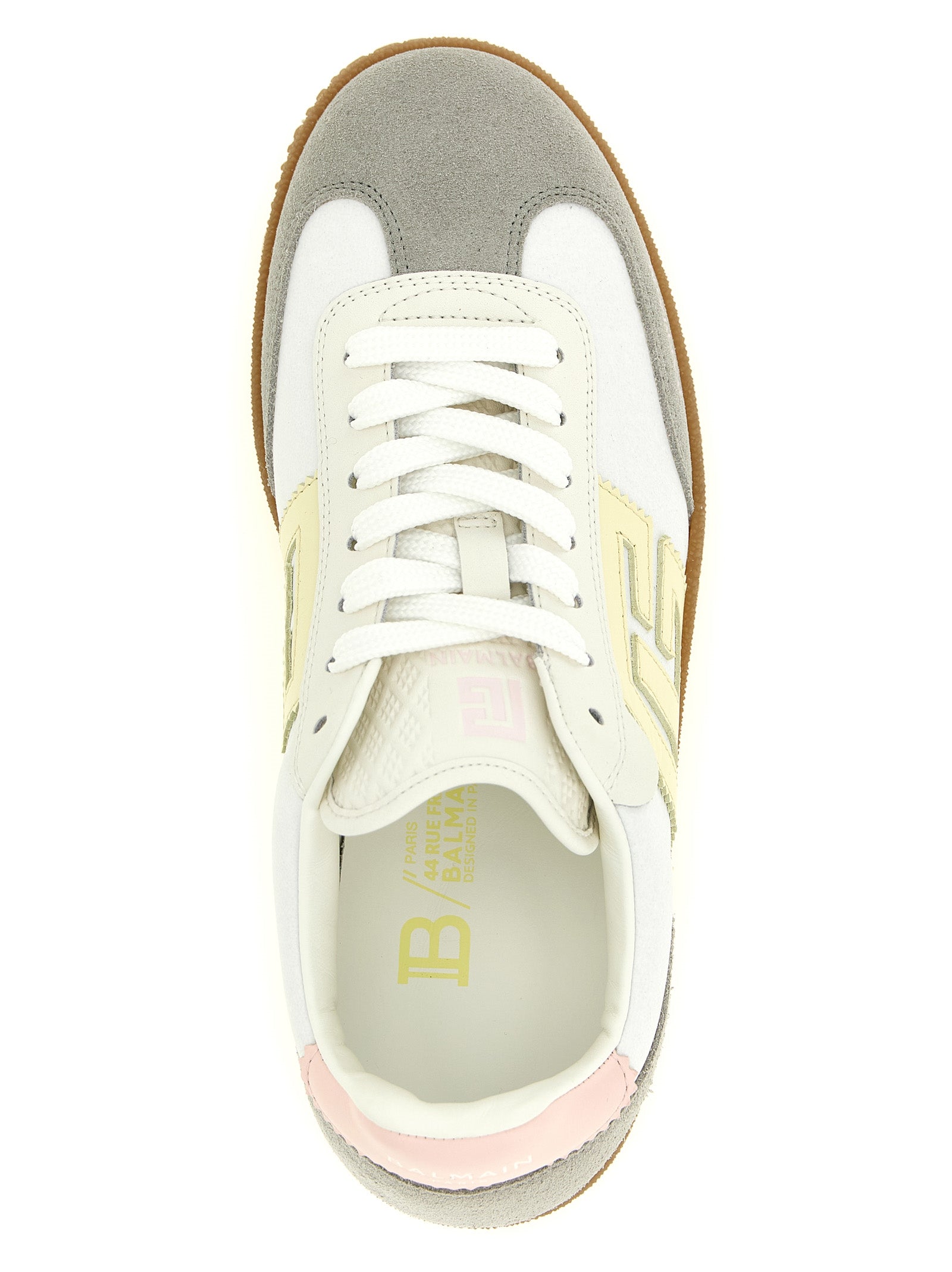 Bunte Sneaker aus Polyamid mit niedrigem Schaft