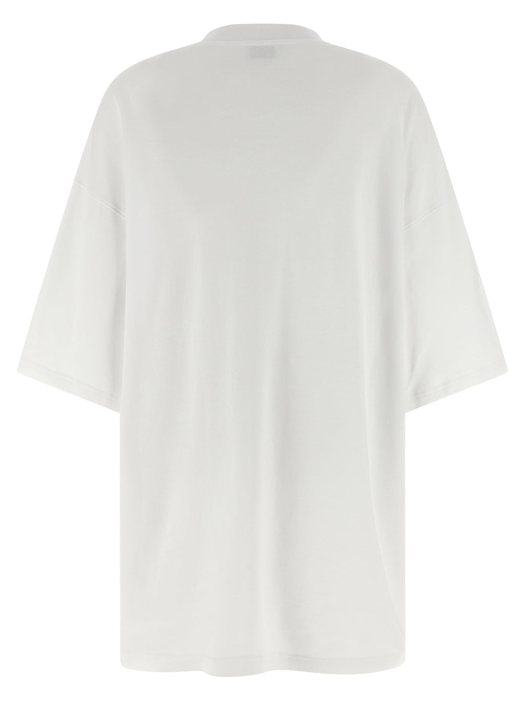 Weißes Baumwoll-Kurzkleid