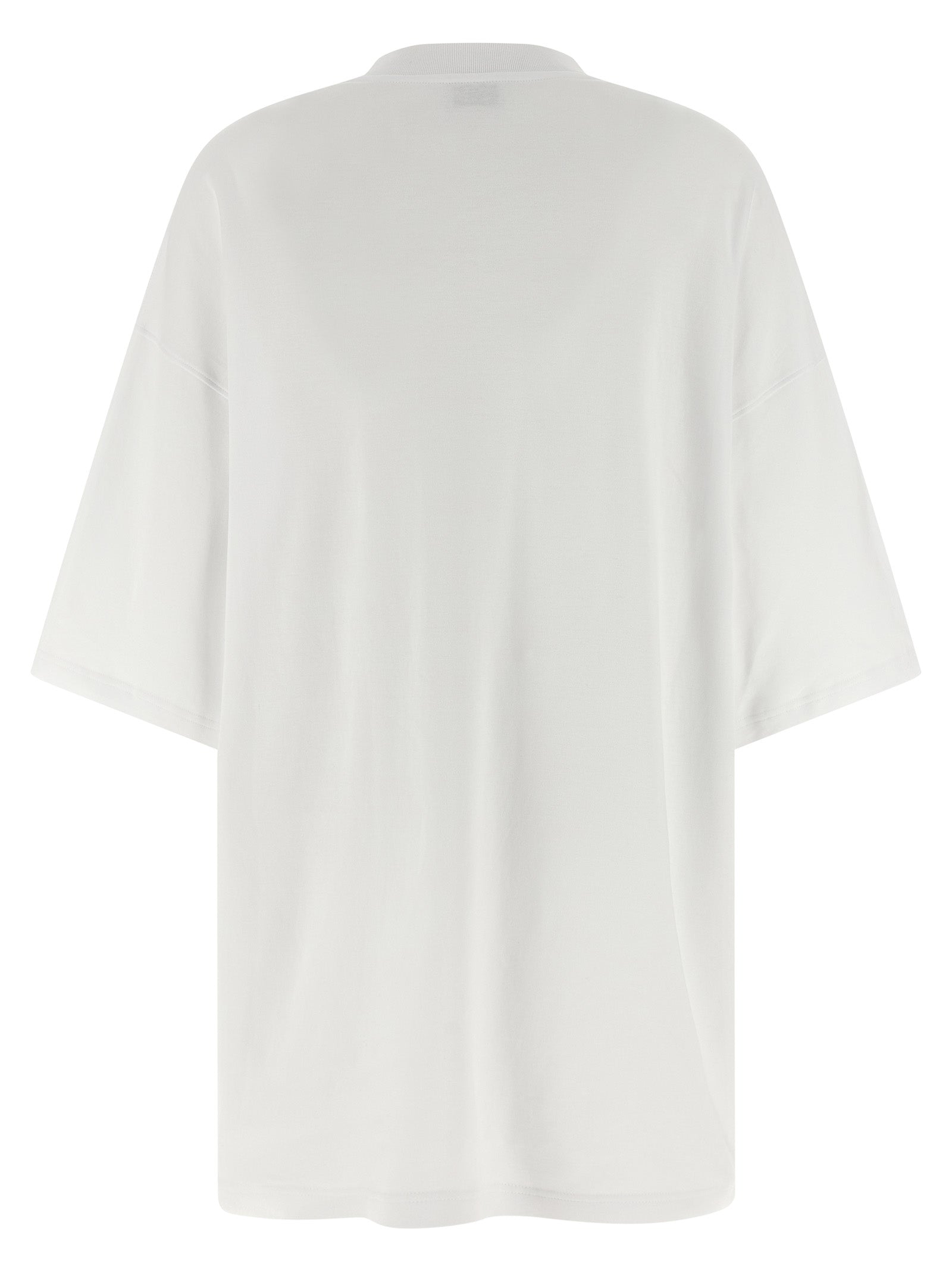 Weißes Baumwoll-Kurzkleid