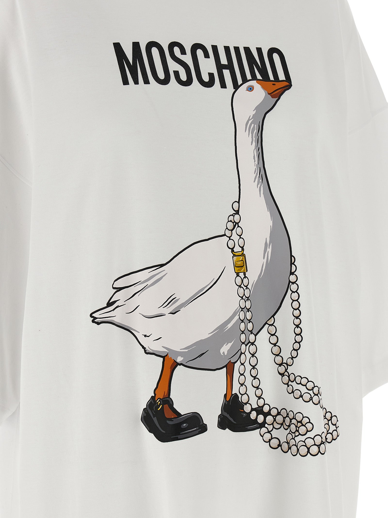 Weißes Baumwoll-Kurzkleid