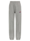 Graue Baumwoll-Jogginghose (Sporthose)
