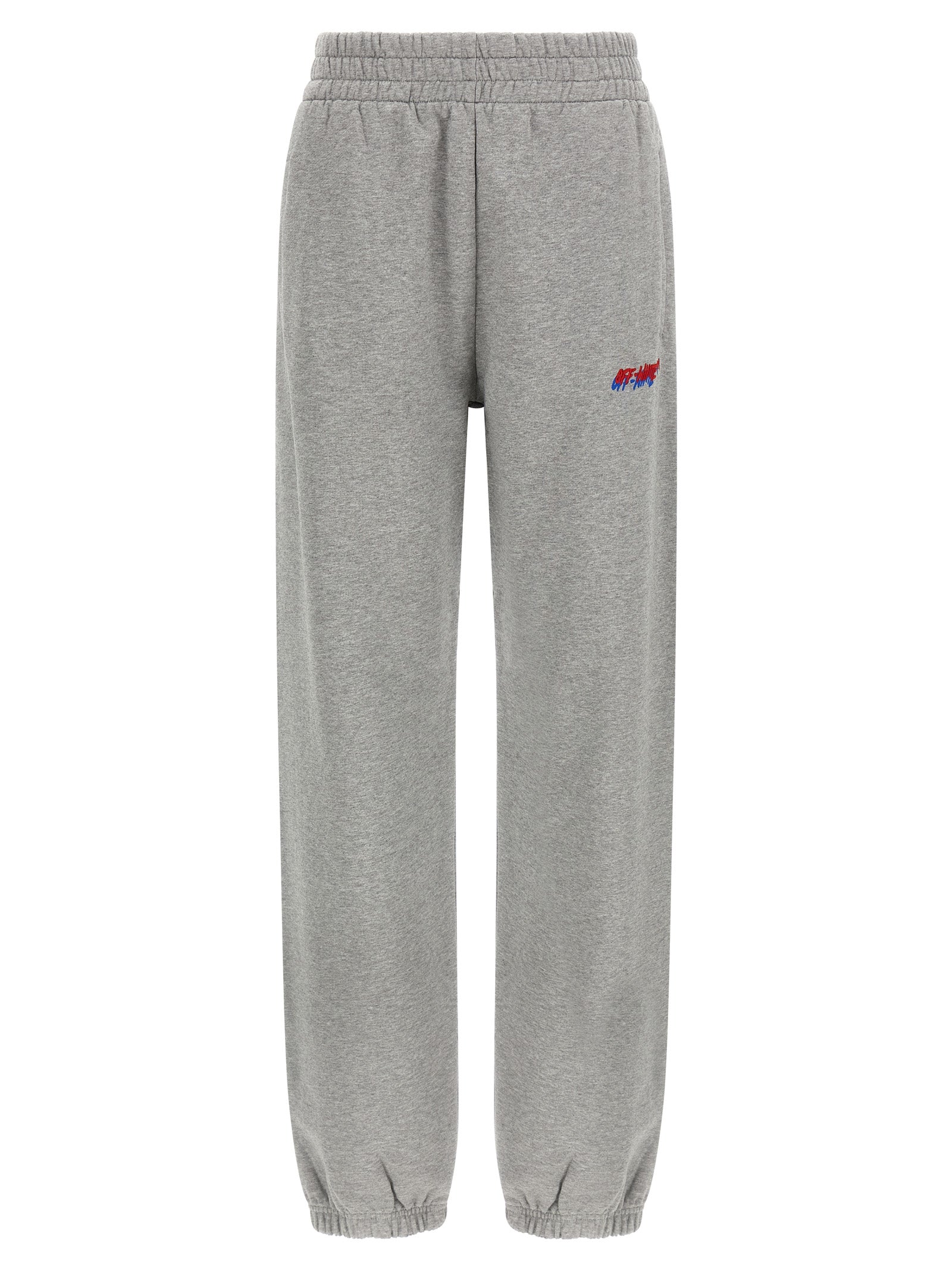 Graue Baumwoll-Jogginghose (Sporthose)