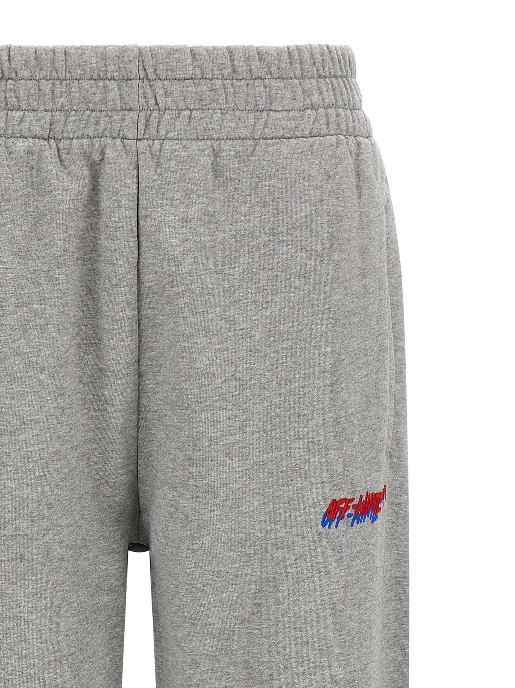 Graue Baumwoll-Jogginghose (Sporthose)