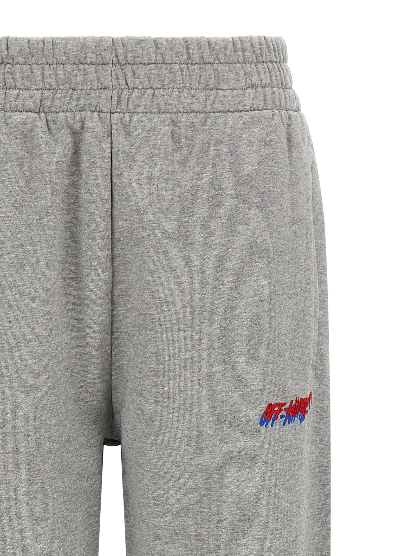 Graue Baumwoll-Jogginghose (Sporthose)