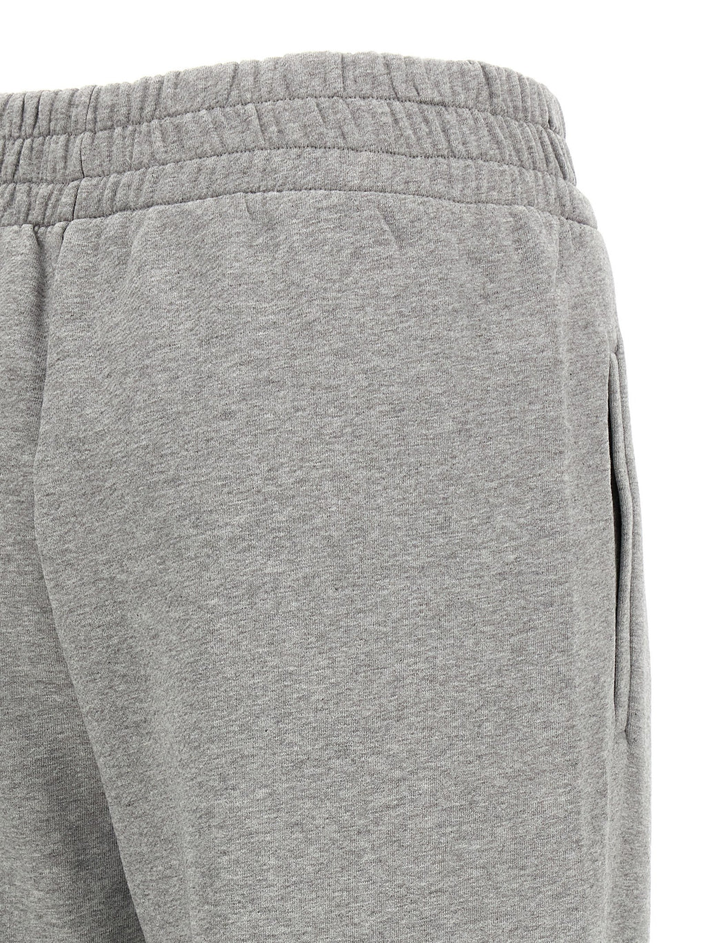 Graue Baumwoll-Jogginghose (Sporthose)