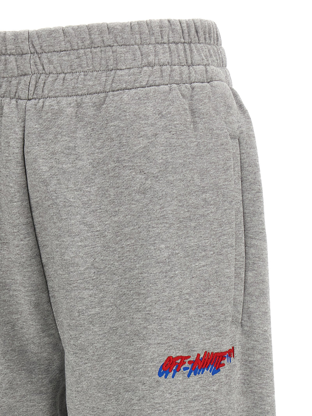 Graue Baumwoll-Jogginghose (Sporthose)