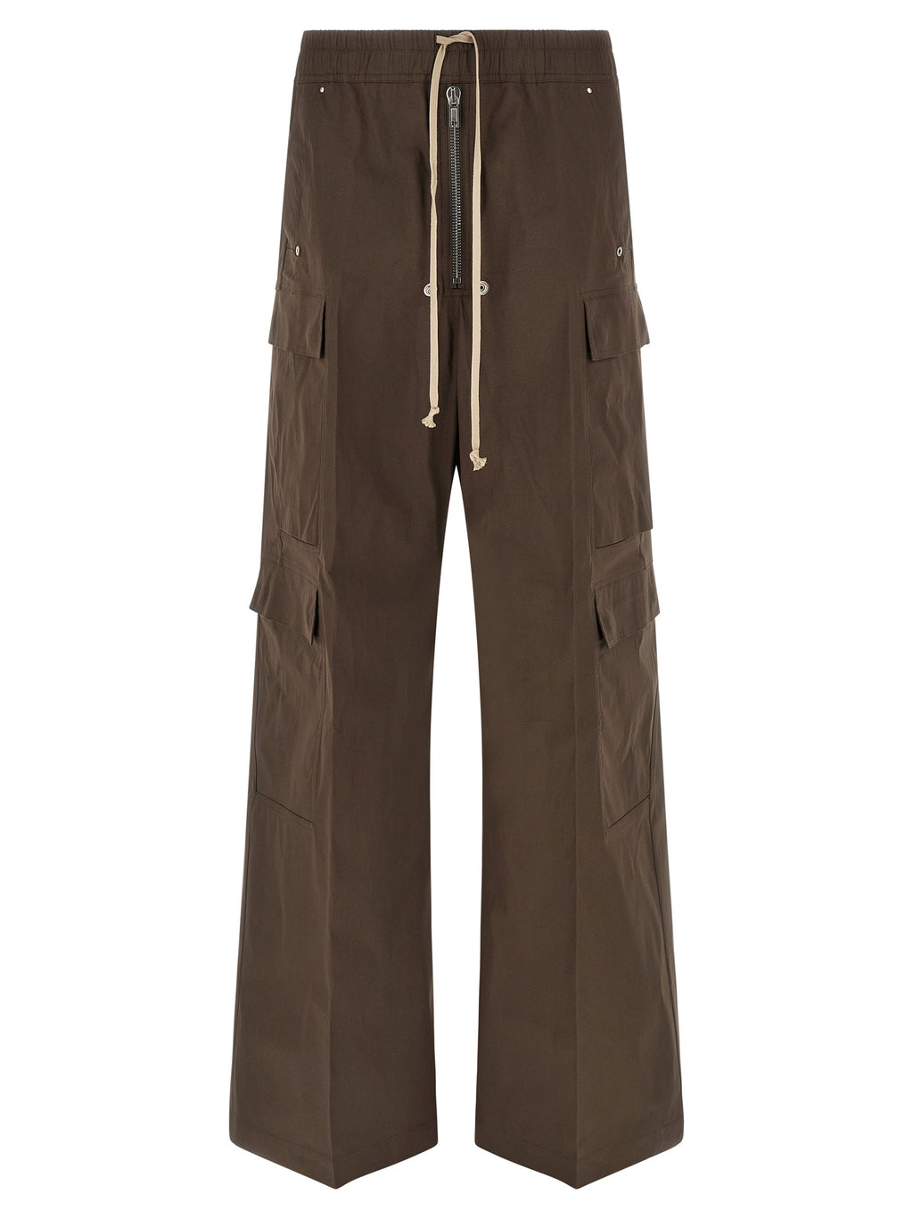 Braune Cargohose aus Baumwolle