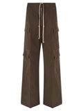 Braune Cargohose aus Baumwolle