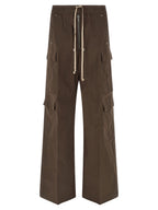Braune Cargohose aus Baumwolle