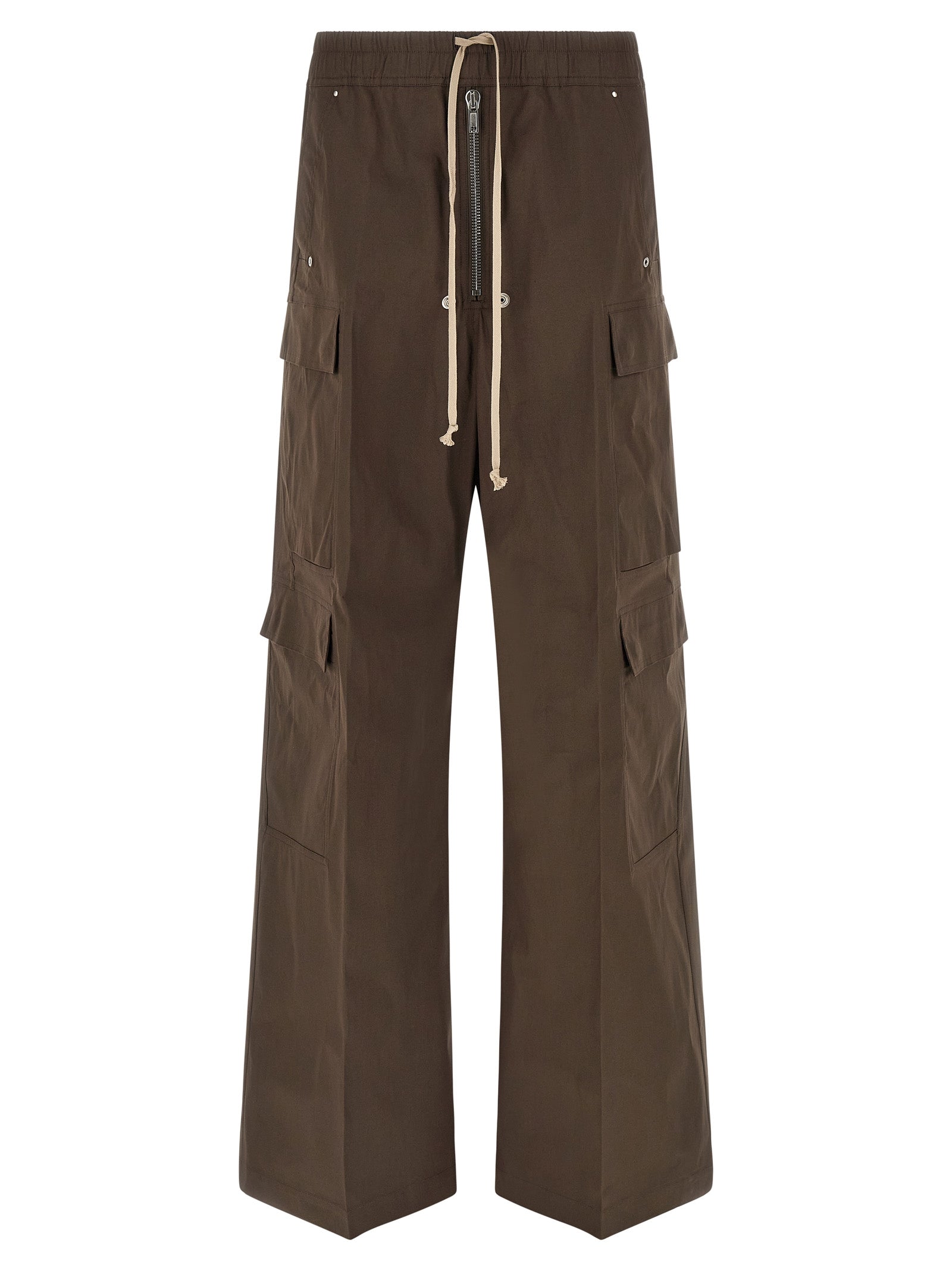 Braune Cargohose aus Baumwolle