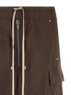 Braune Cargohose aus Baumwolle