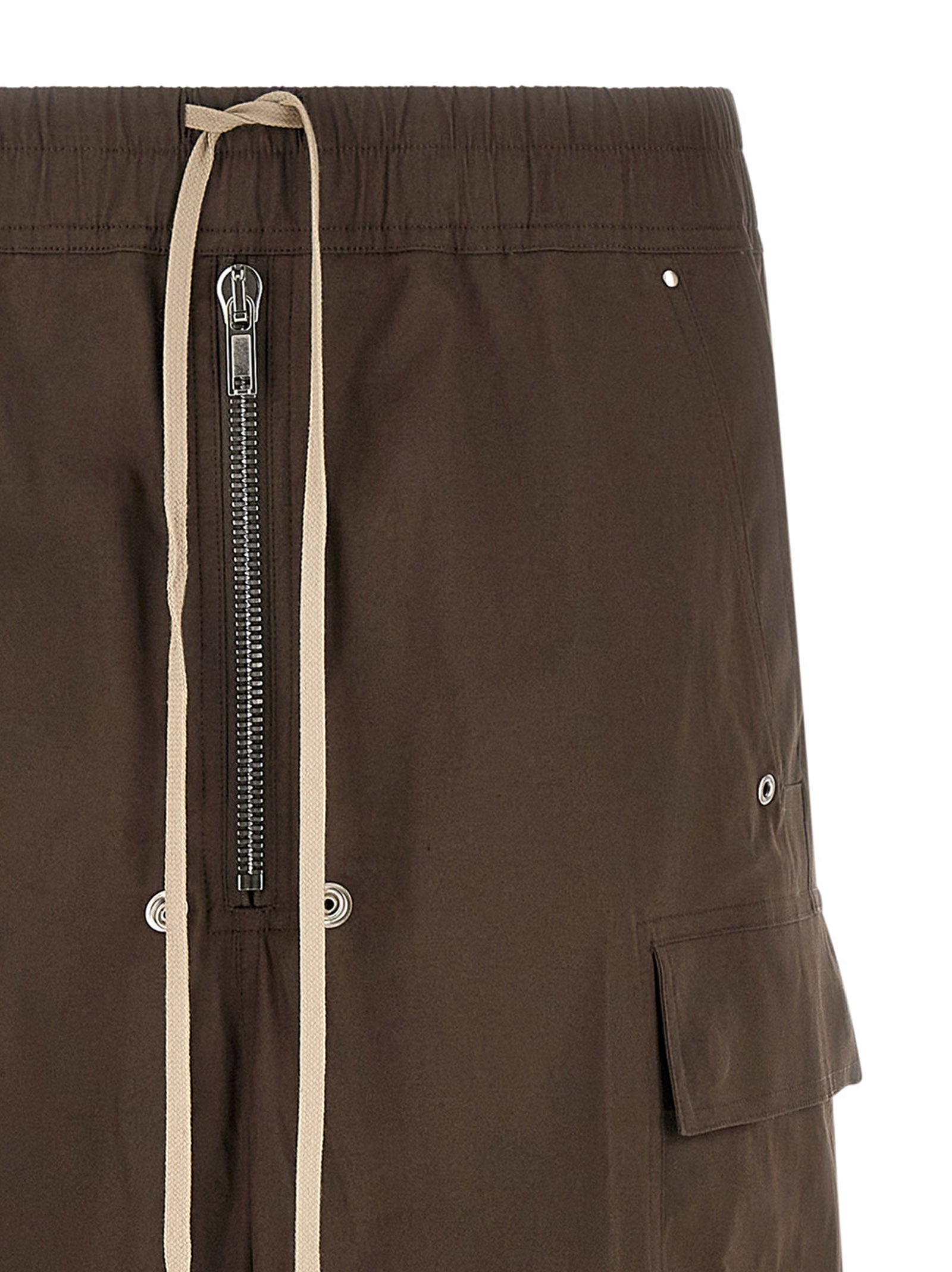 Braune Cargohose aus Baumwolle