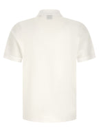 Weißes Poloshirt aus Baumwolle