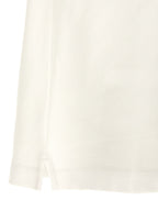 Weißes Poloshirt aus Baumwolle