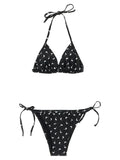 Bikini aus Polyester in zwei Farben