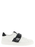 Bicolor Calfskin Low Top Sneakers