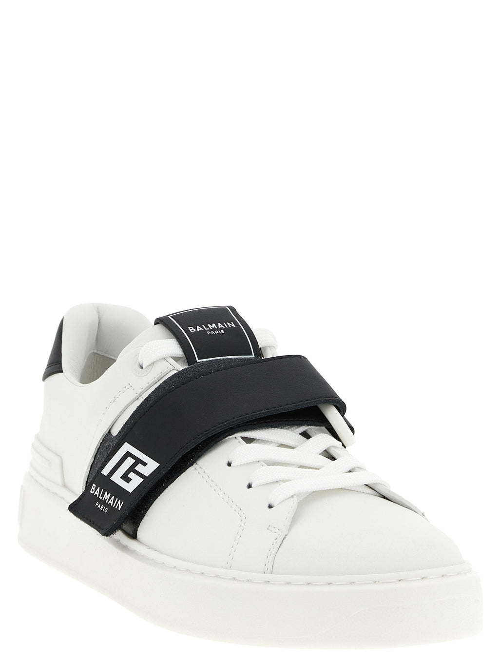 Bicolor Calfskin Low Top Sneakers