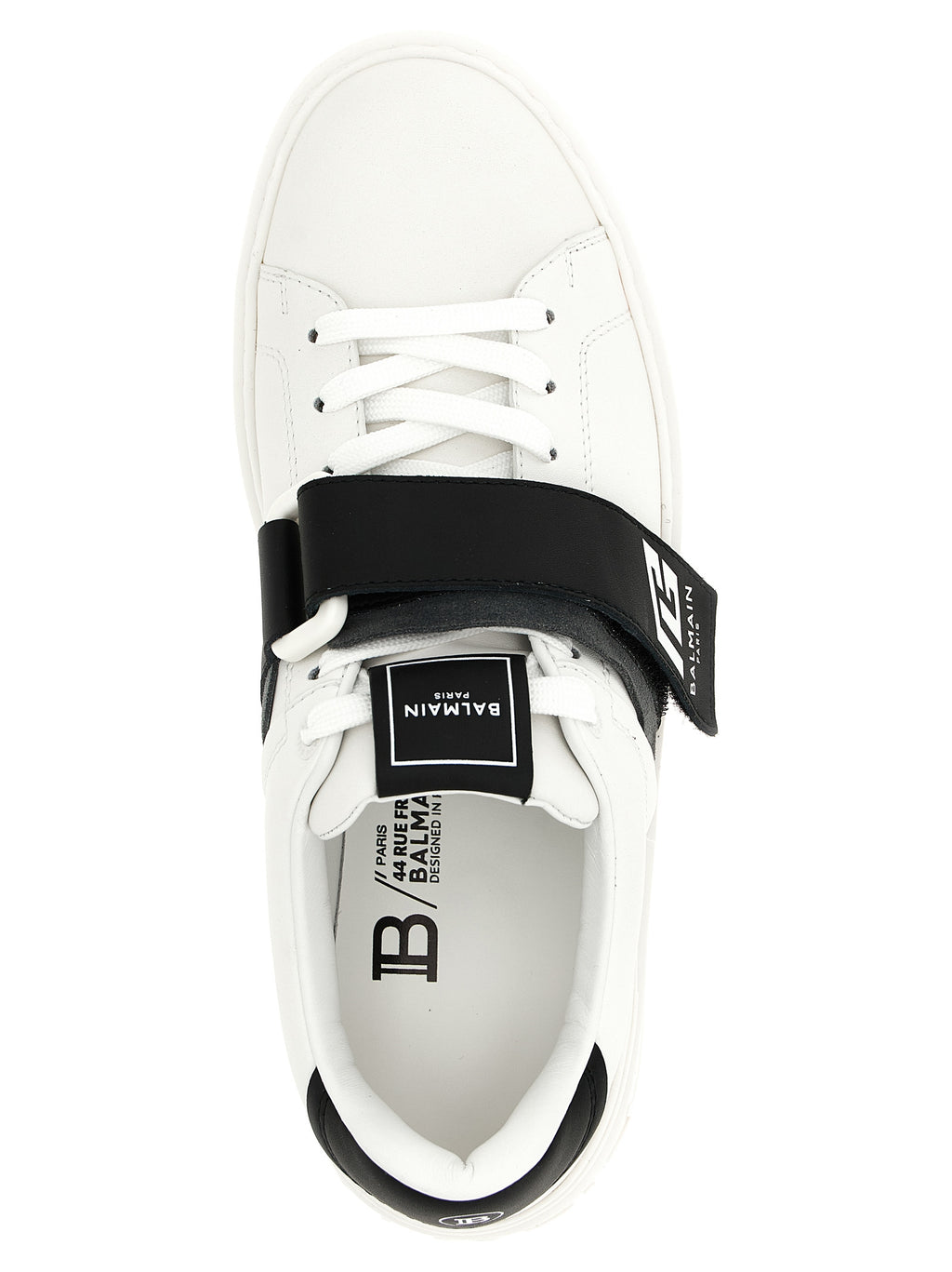 Bicolor Calfskin Low Top Sneakers