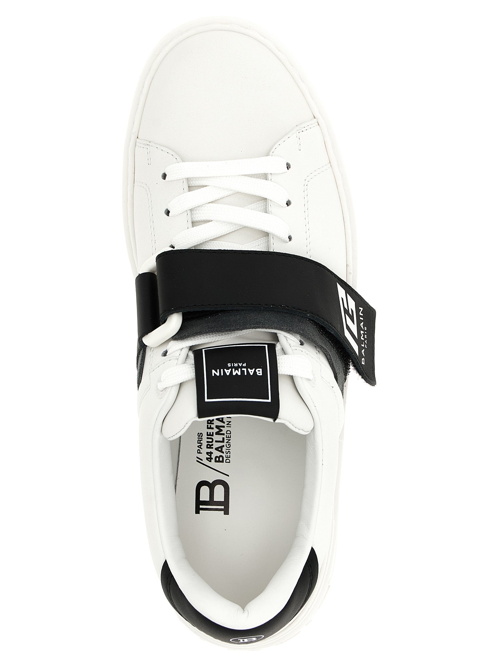 Bicolor Calfskin Low Top Sneakers