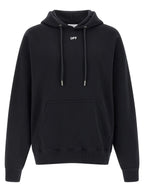 Schwarzer Baumwoll-Sweatshirt