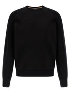 Schwarzer Cardigan aus Schurwolle