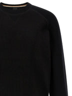 Schwarzer Cardigan aus Schurwolle