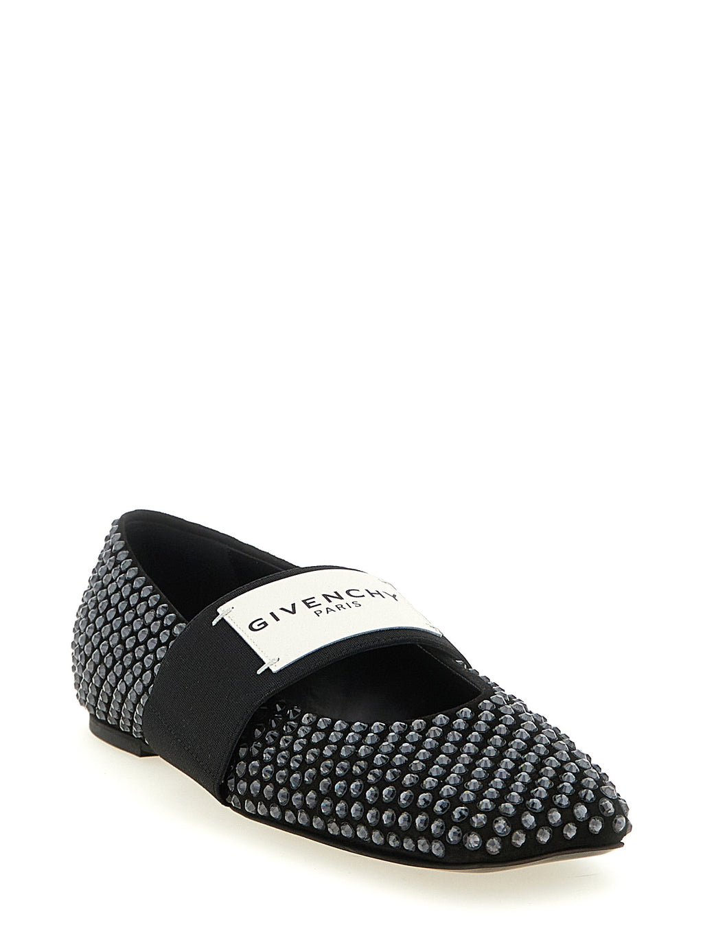Schwarze Ballerinas aus Kalbsleder